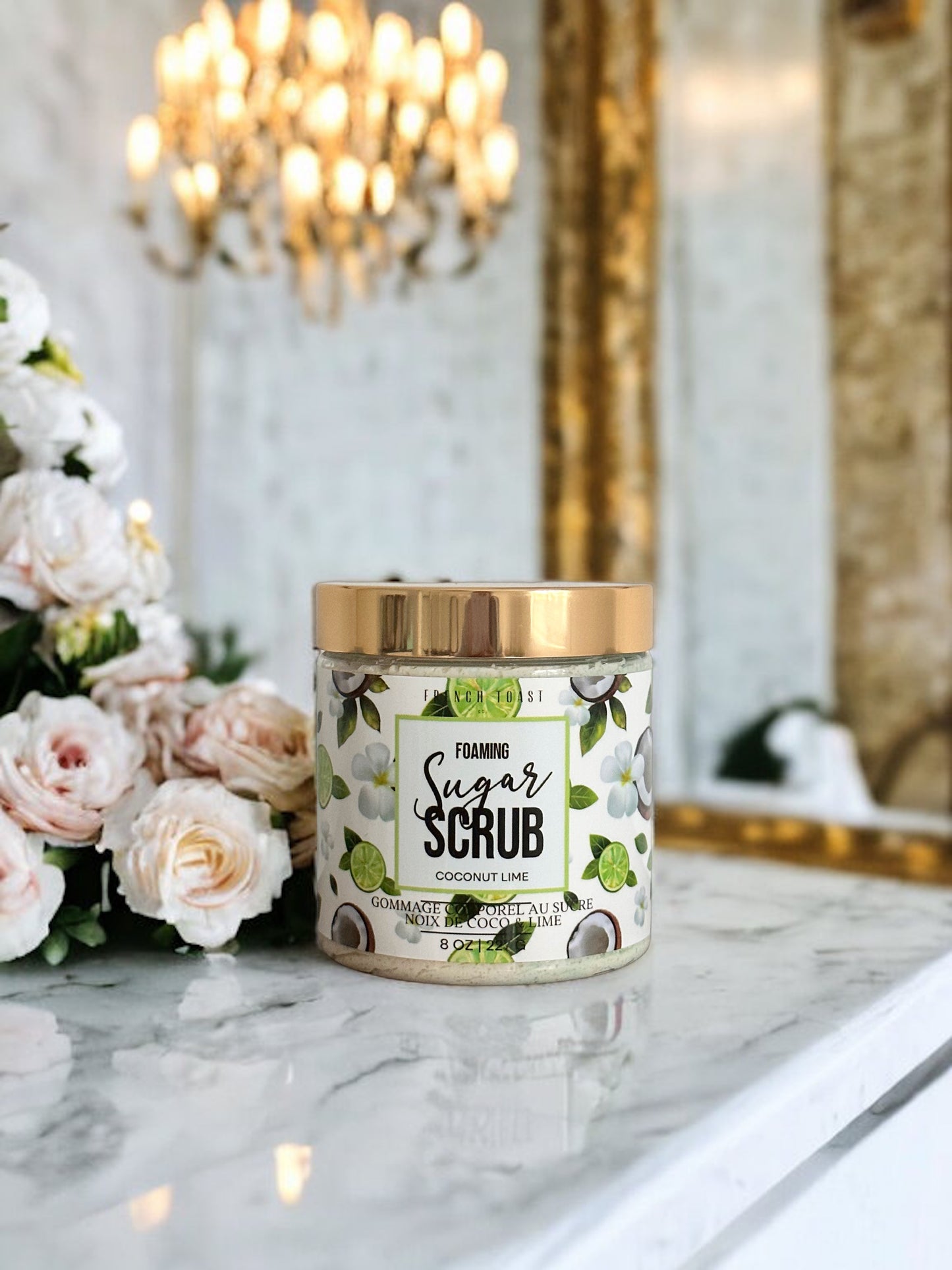 Coconut Lime Foaming Sugar Scrub