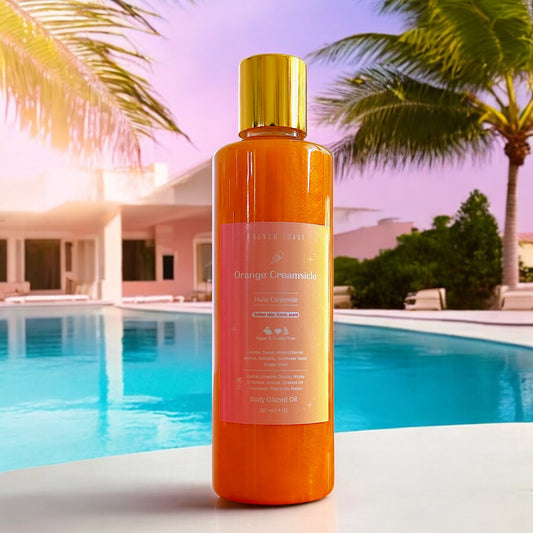 Orange Creamsicle Shimmer Body Oil