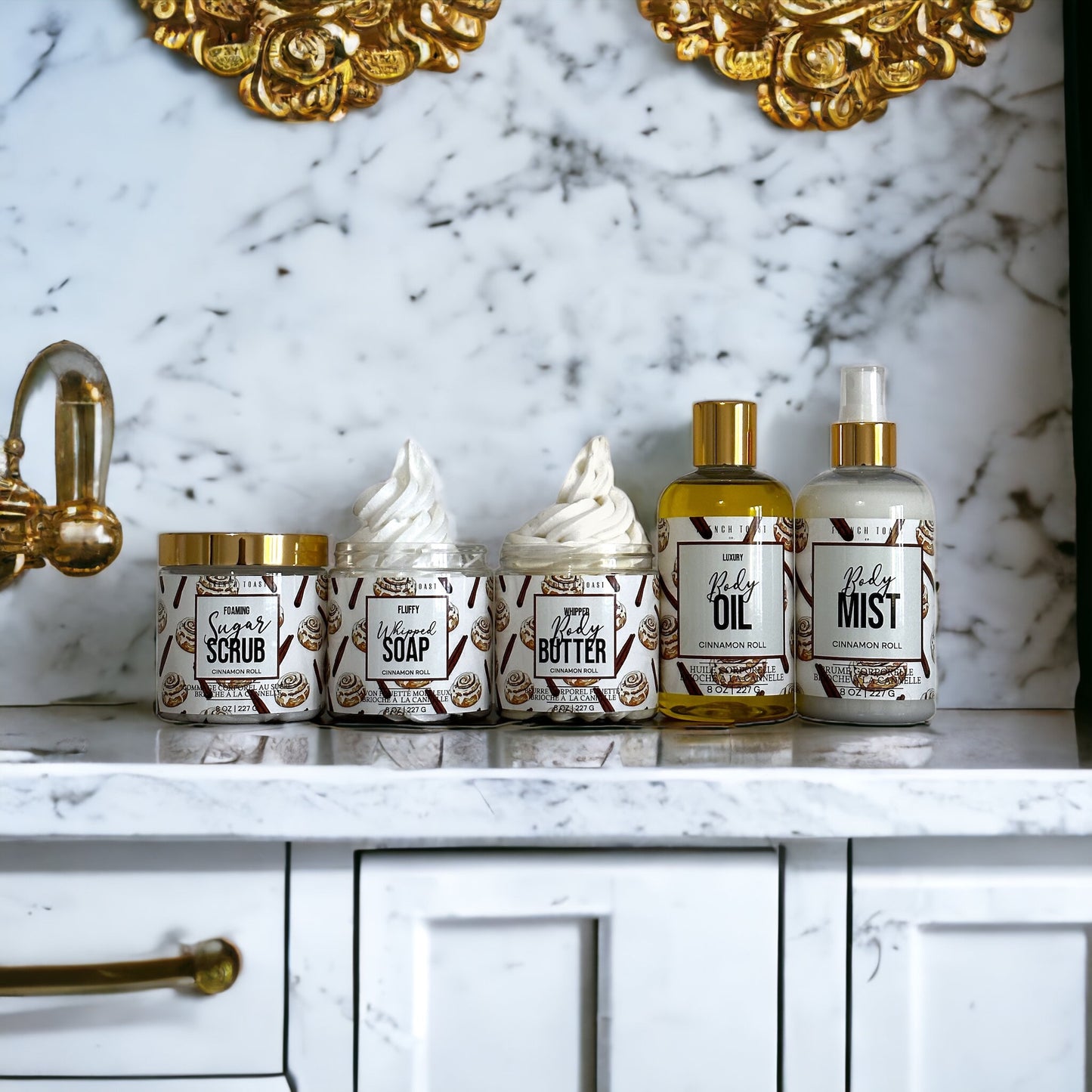 Cinnamon Roll Fluffy Whipped Soap