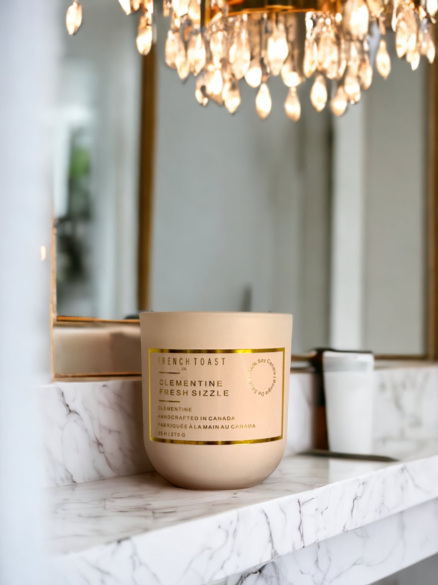 Clementine Fresh Zizzle Candle