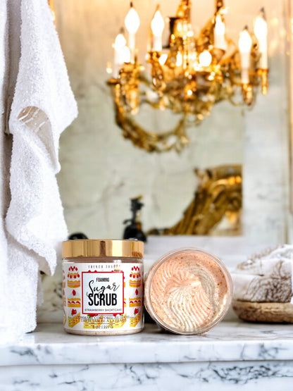 Strawberry Shortcake Foaming Sugar Scrub